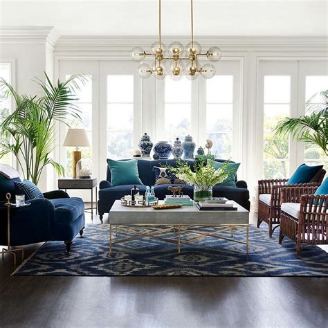 decorating with navy blue.